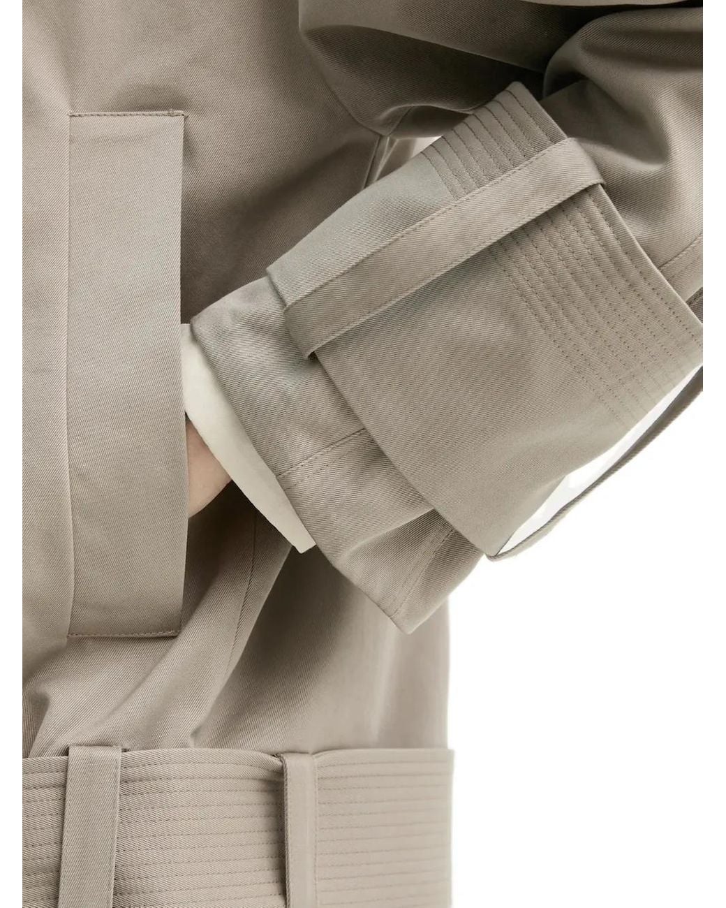 Aeron Natural Hooded Belted Jacket