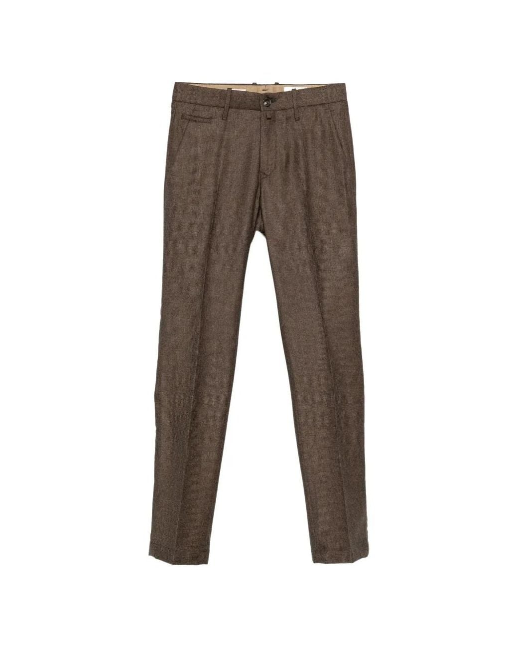 Jacob Cohen Gray Bobby Slim-Fit Trousers for men