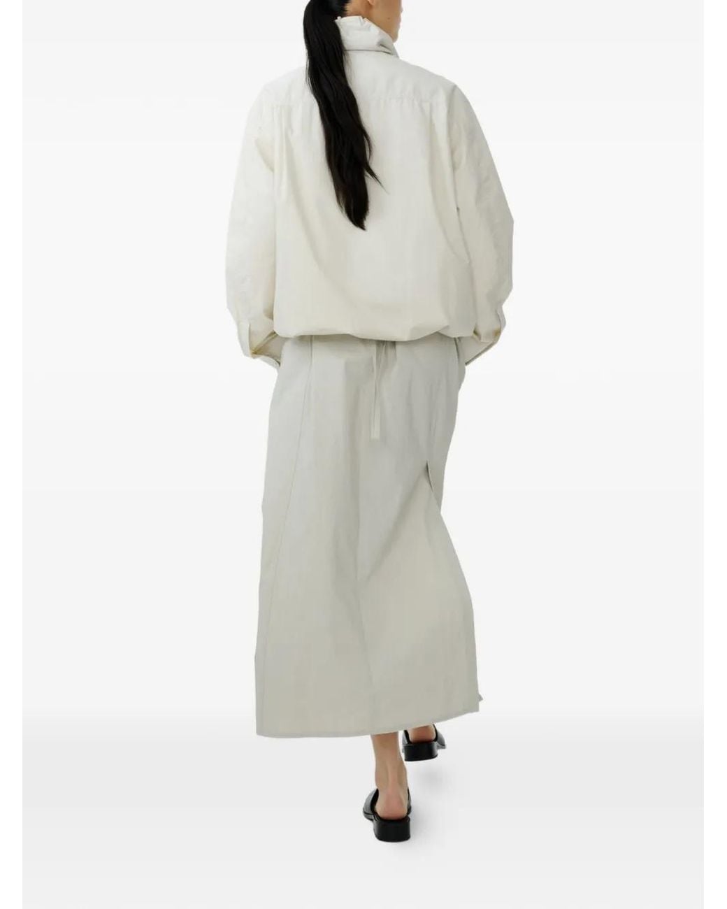 Studio Nicholson White Chrono Maxi Dress