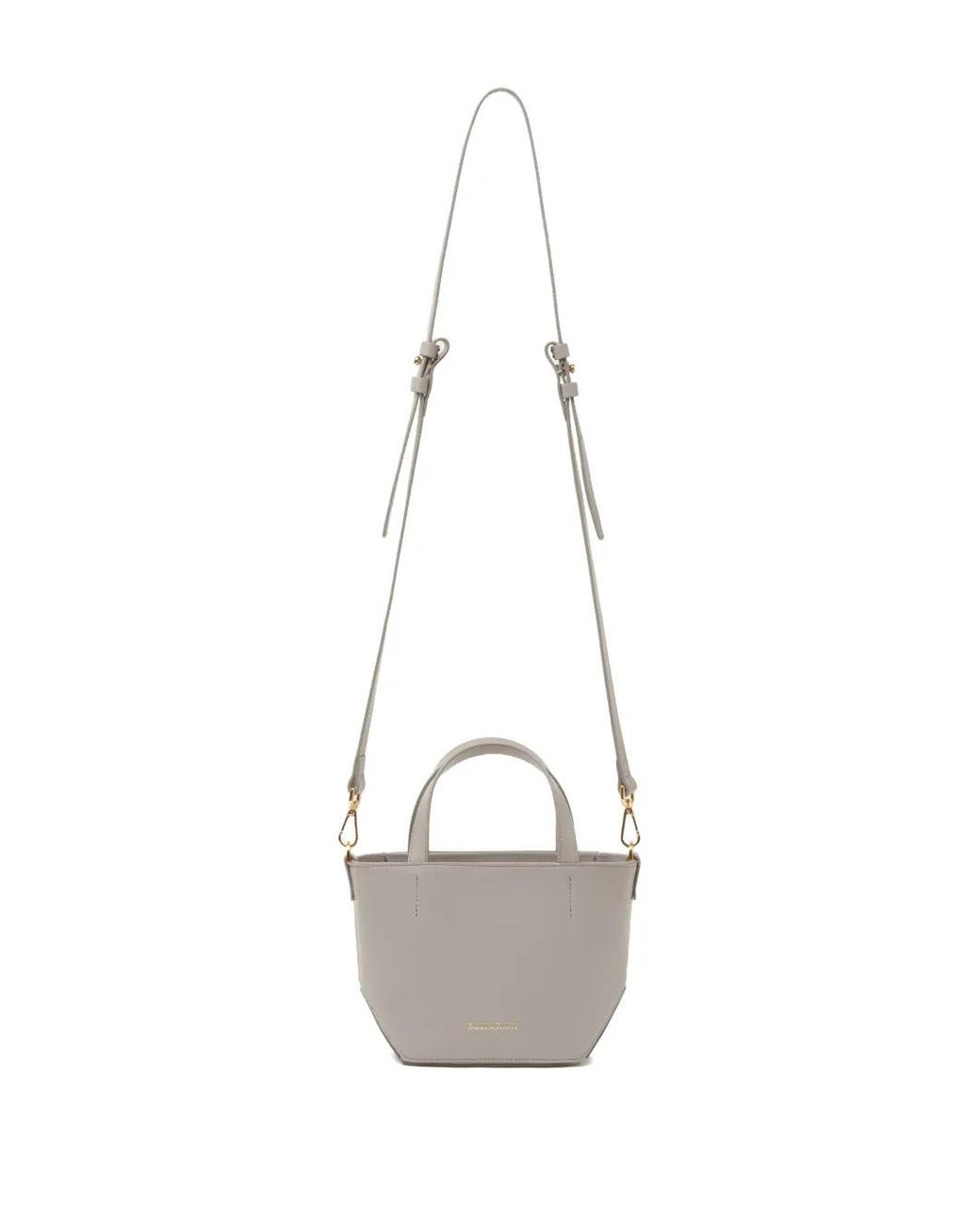 Fabiana Filippi White Mini Eclissi Tote Bag