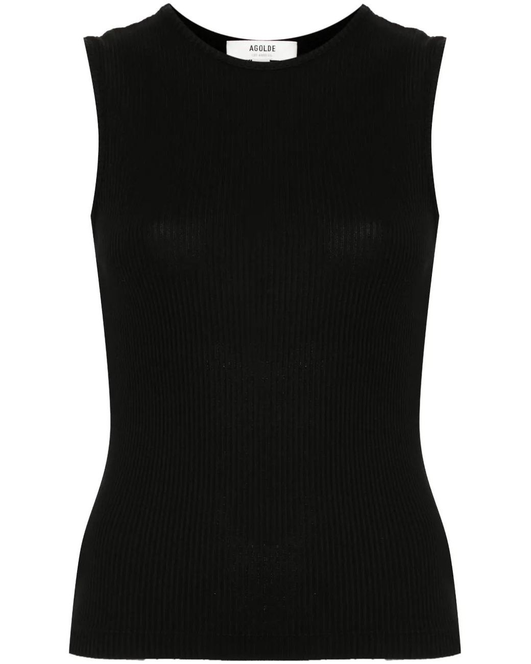 Agolde Black Binx Tank Top