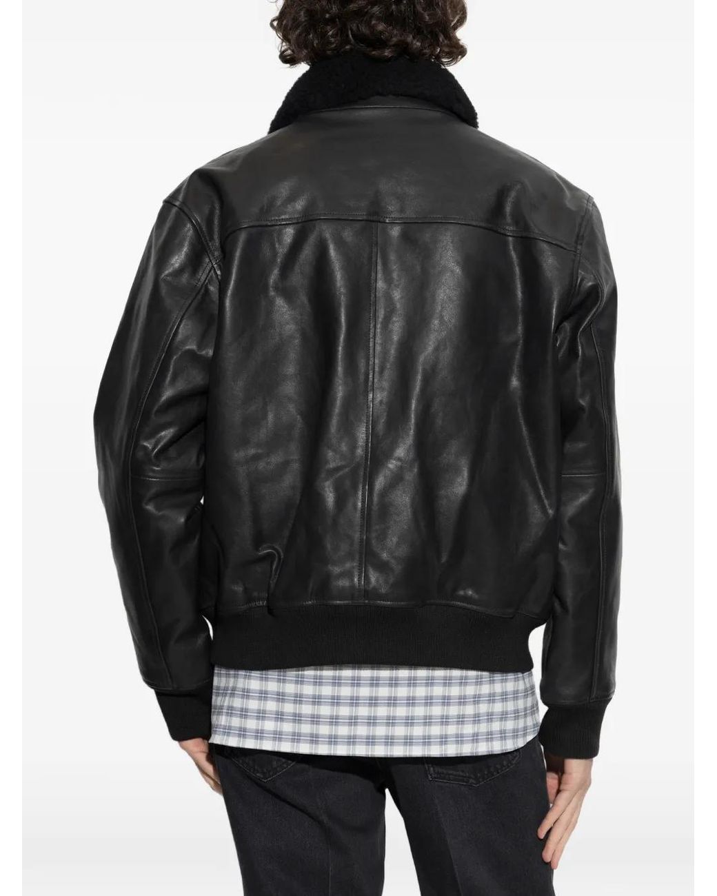 A.P.C. Charies Leren Jack in het Black voor heren