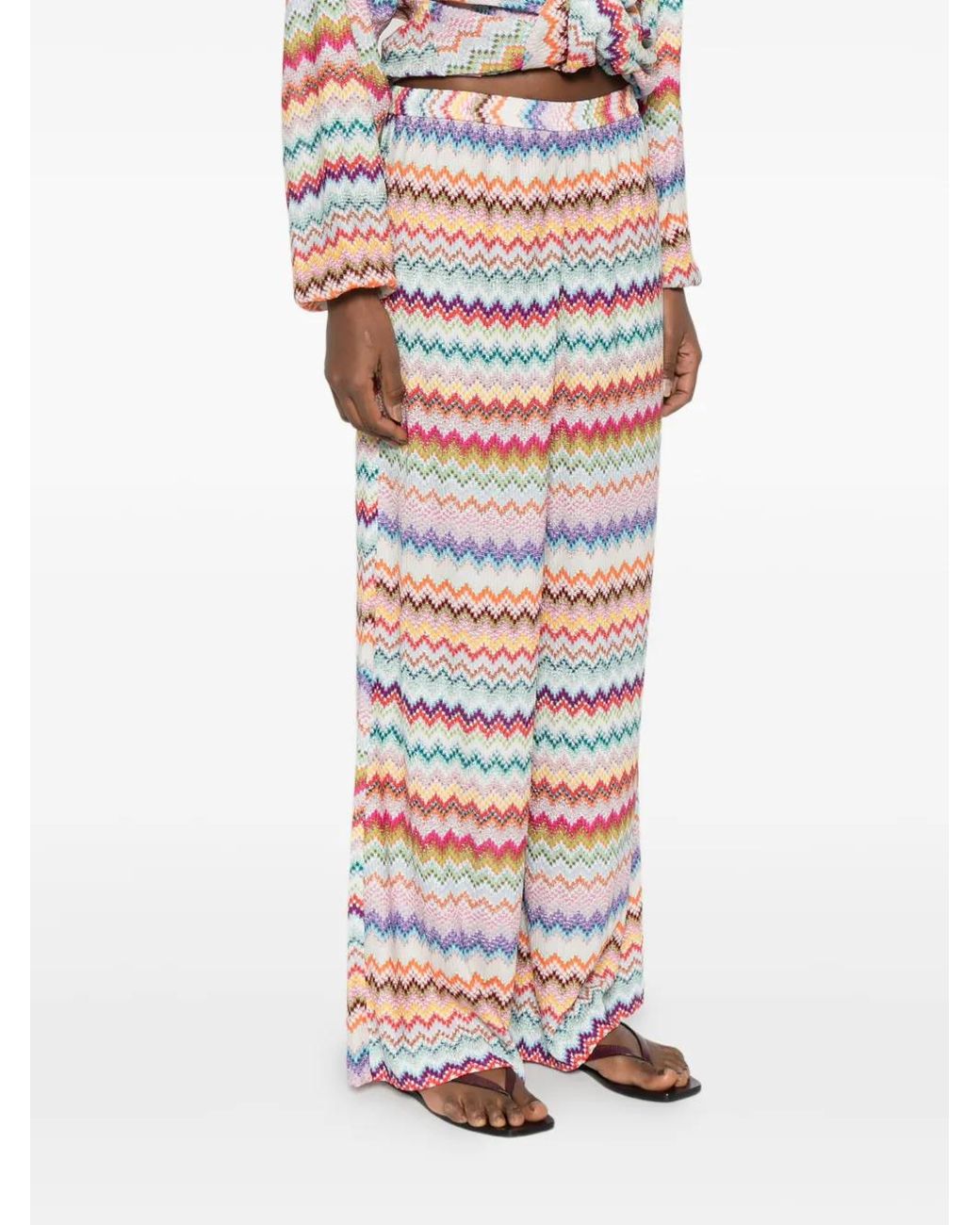 Missoni Red Beach Cover-Up Pants