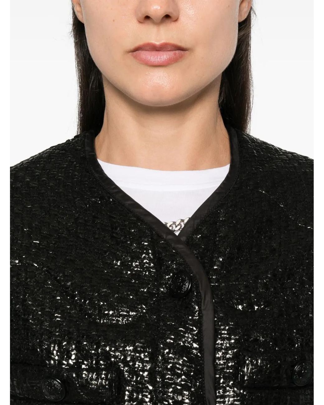 R13 Black Gothic Liner Jacket