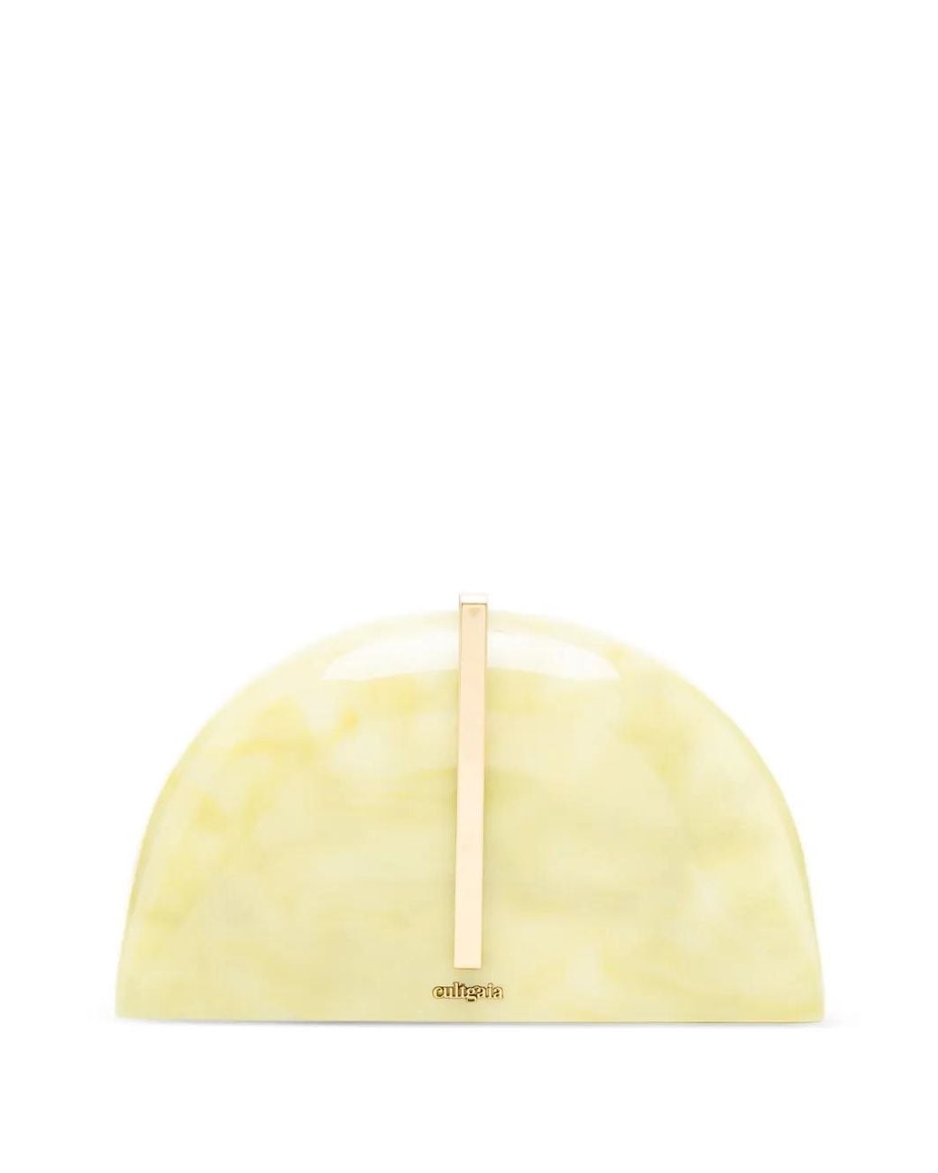 Cult Gaia Yellow Laguna Clutch