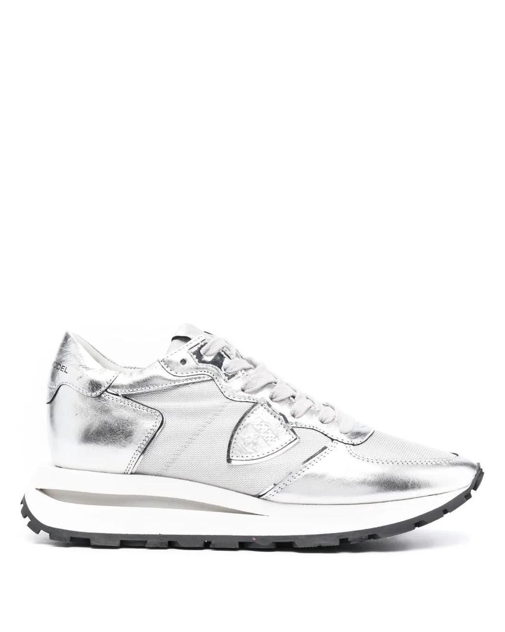 Philippe Model White Tropez Haute Low Sneakers