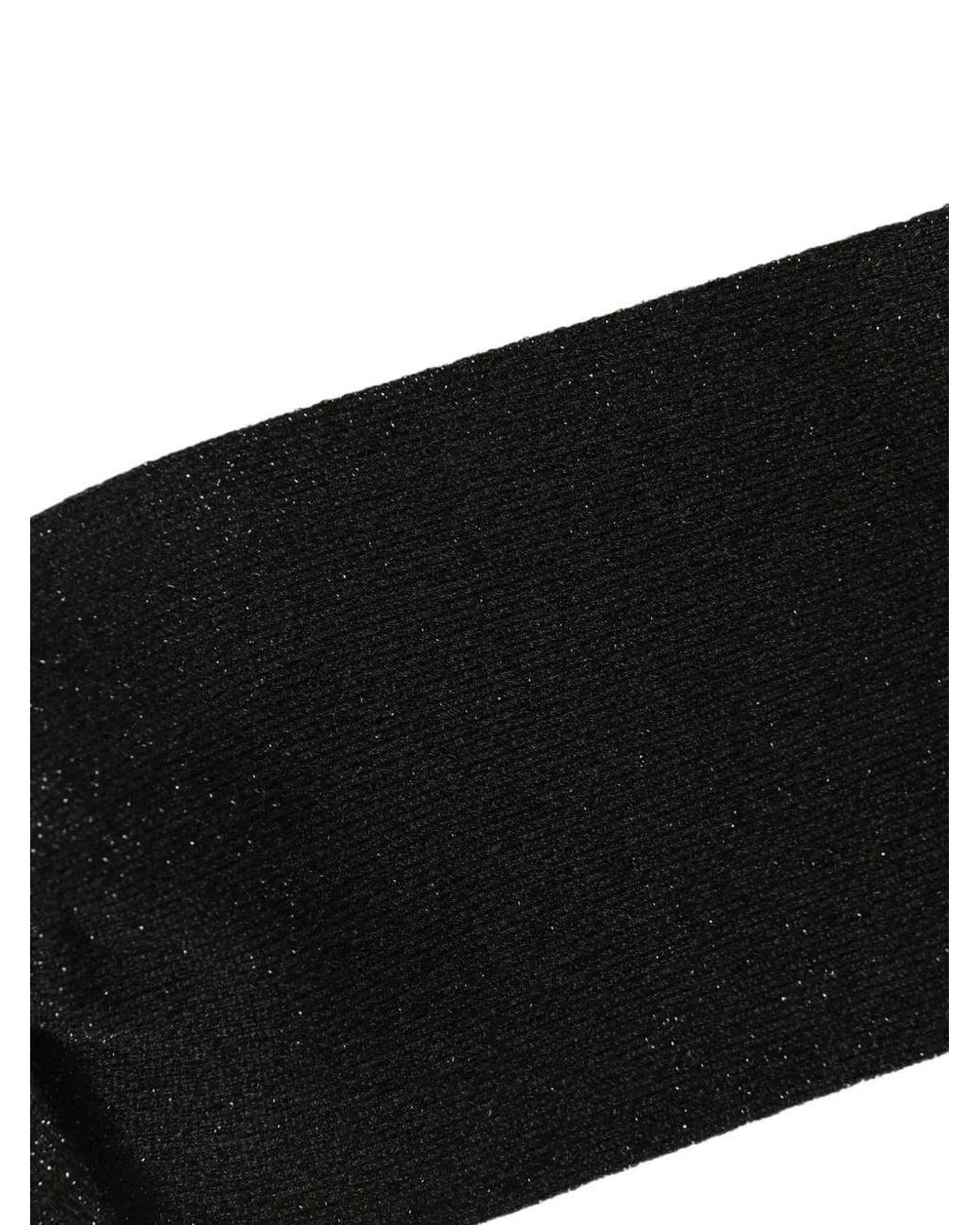Dolce & Gabbana Black Glitter-Effect Mid-Calf Socks for men