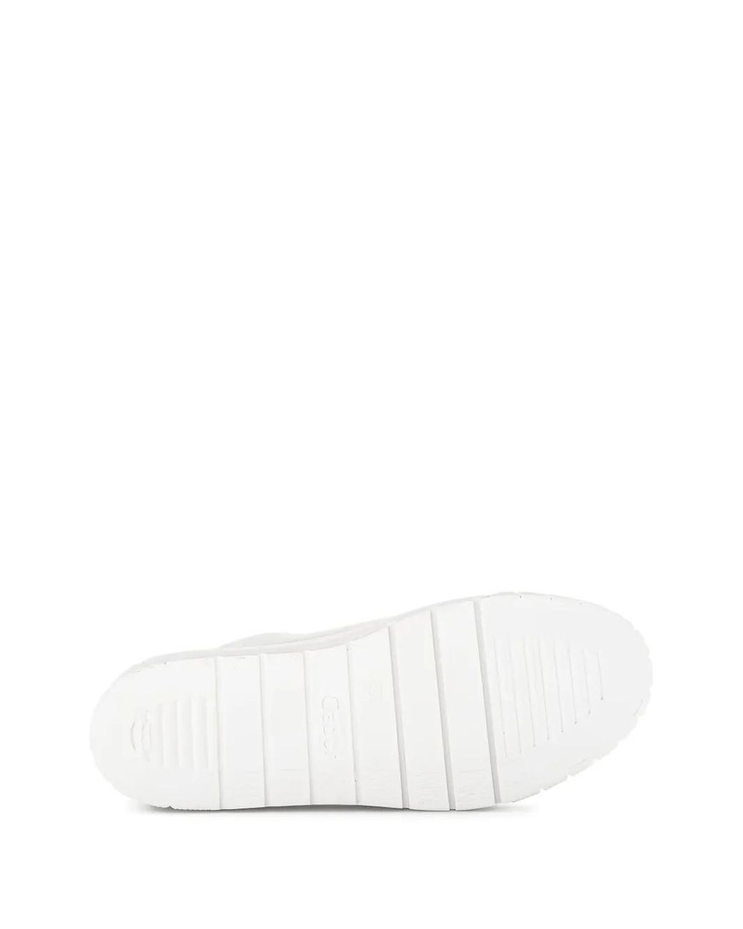 Gabor White Flatform Sneakers