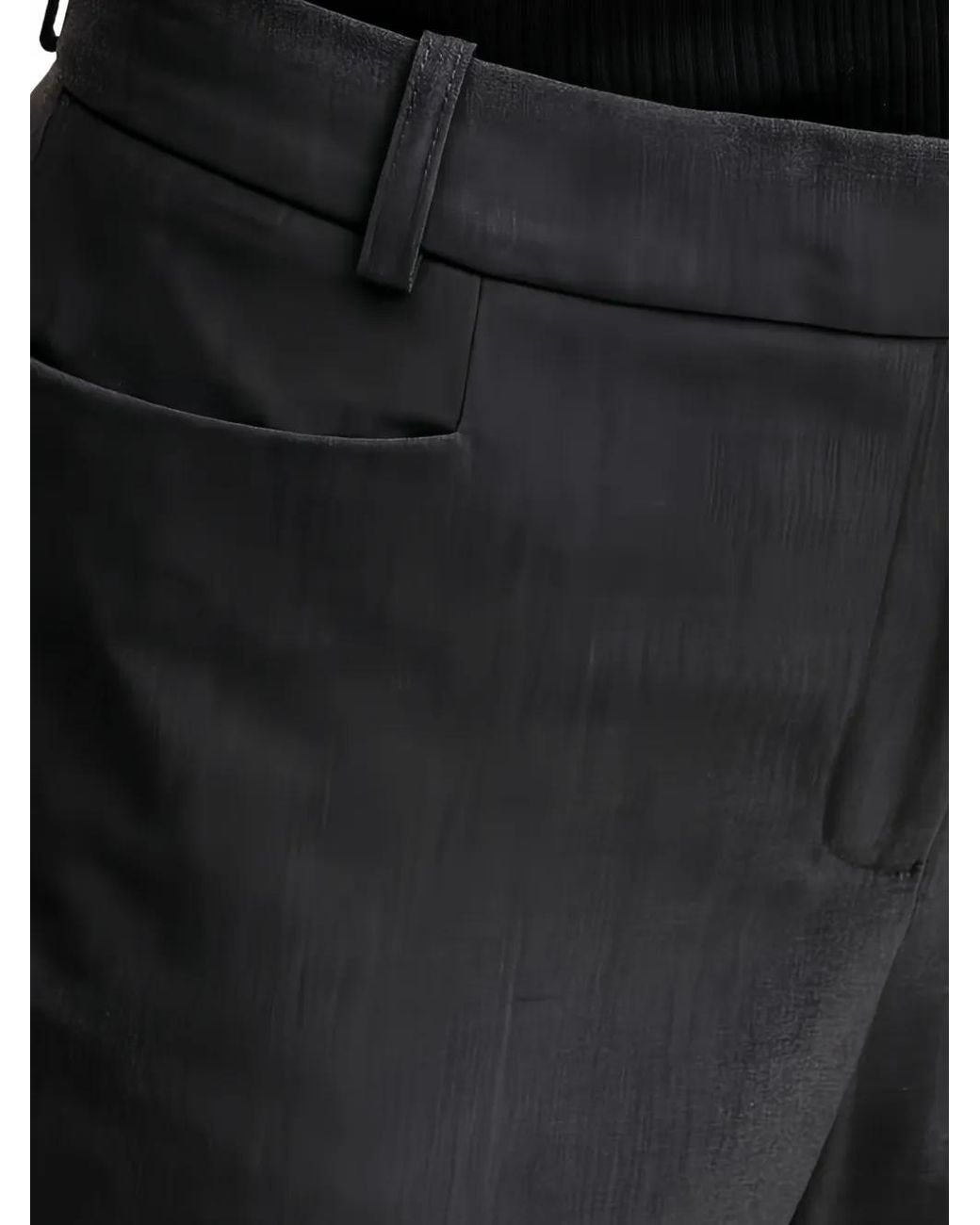 DKNY Black Tailored Trousers