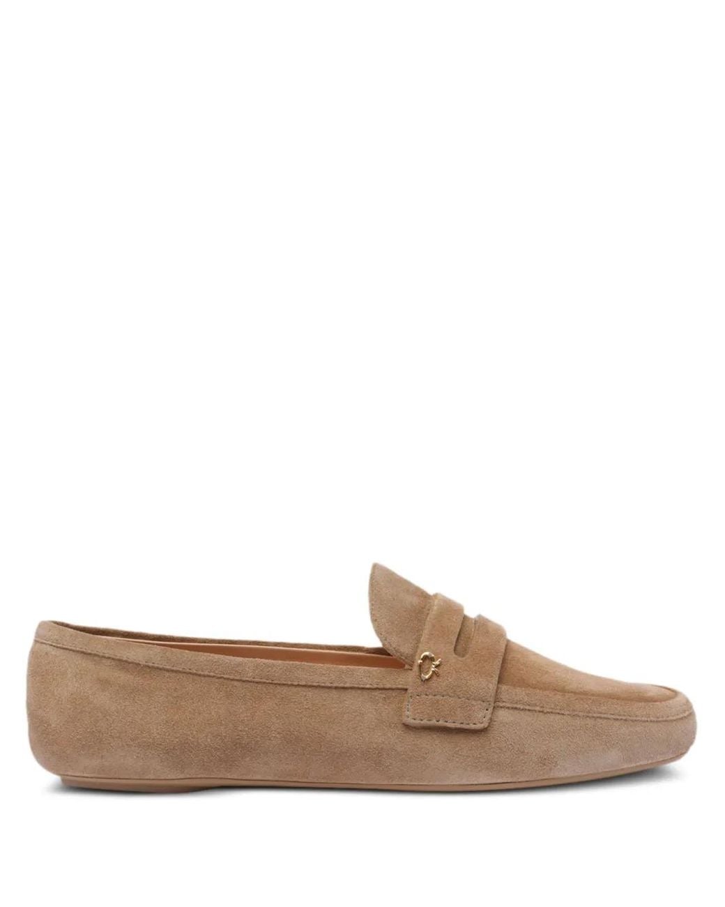 Gianvito Rossi Brown Flat Shoes