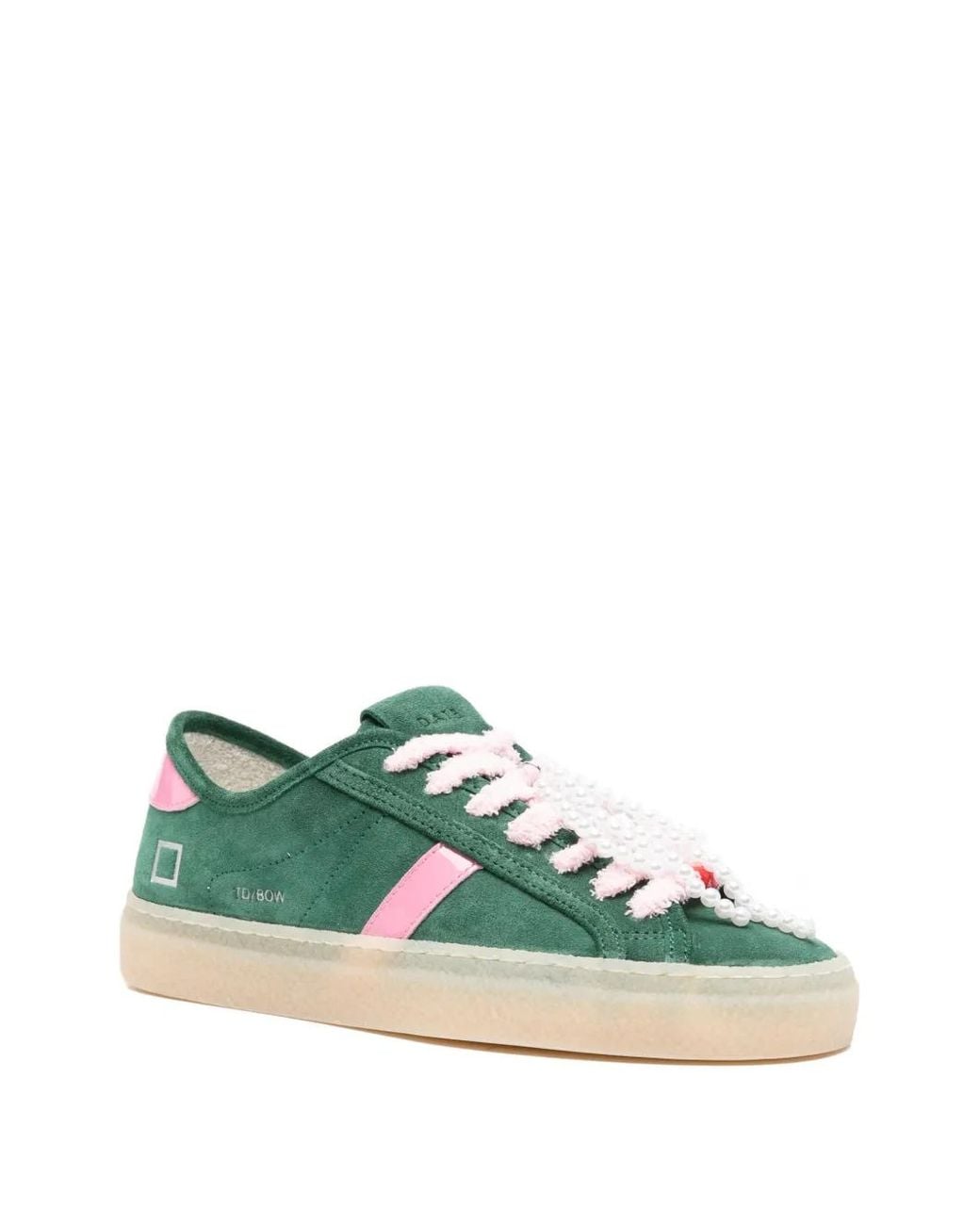 Date Green Tender Bow Sneakers