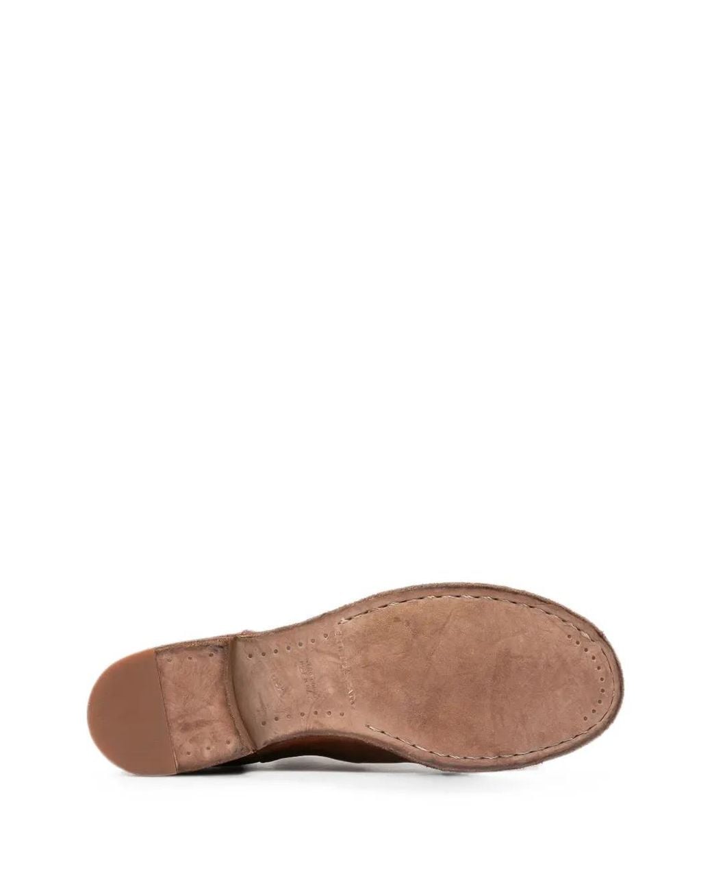 Officine Creative Brown Shantel Leather Ankle Boots