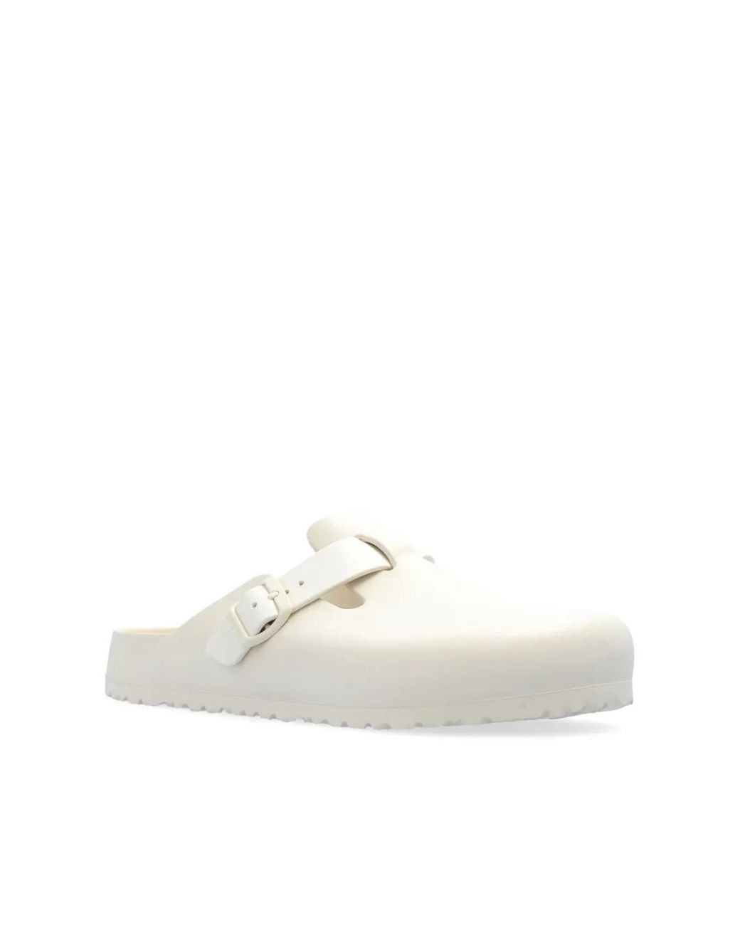 Birkenstock White Boston Eva Mules for men