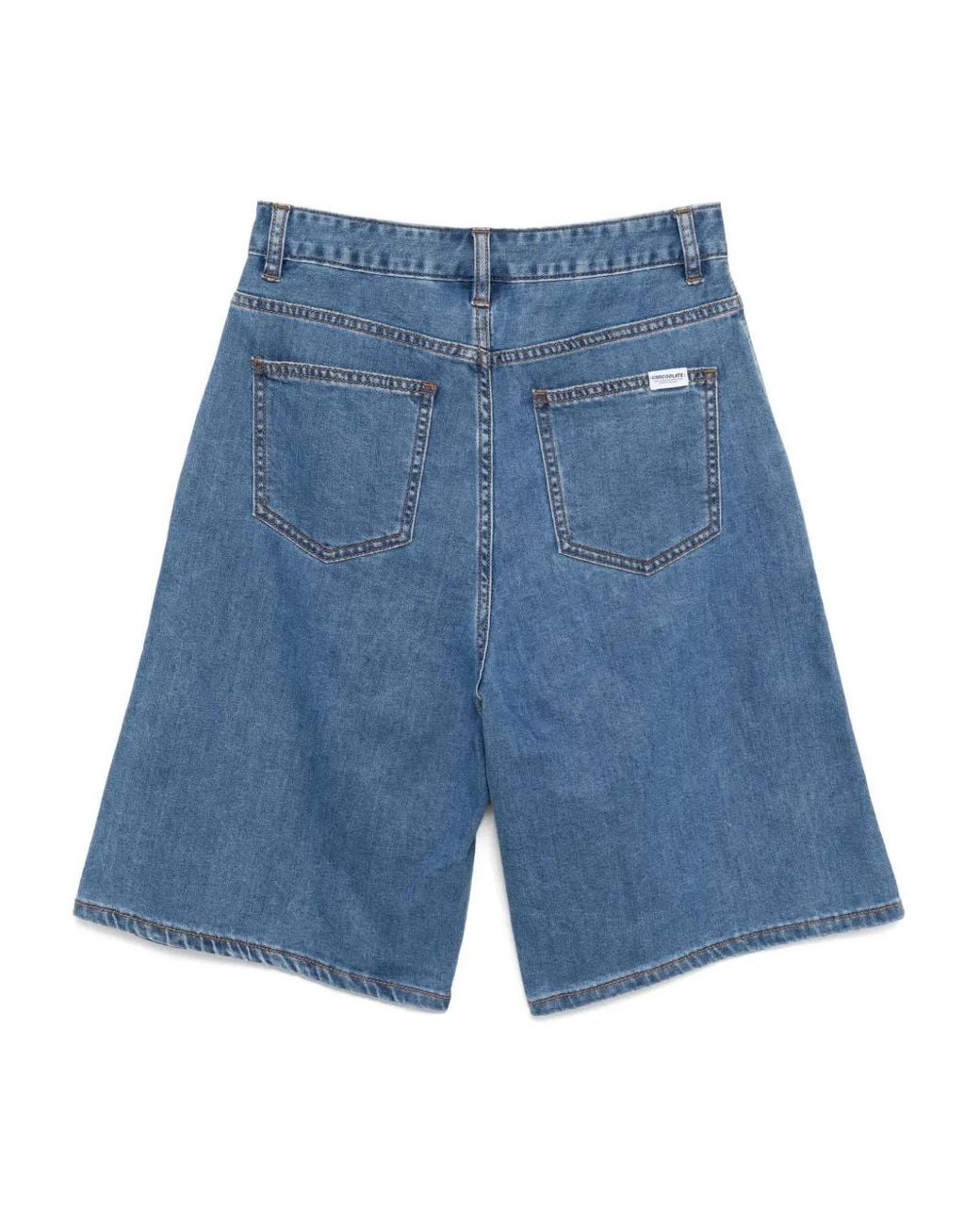 Chocoolate Blue Denim Shorts