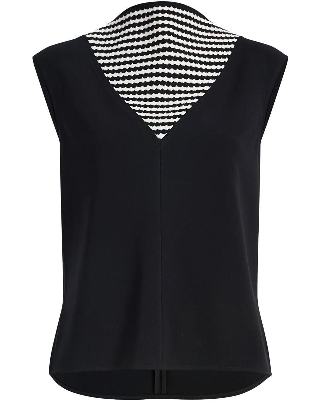 Proenza Schouler Black Prescott Top