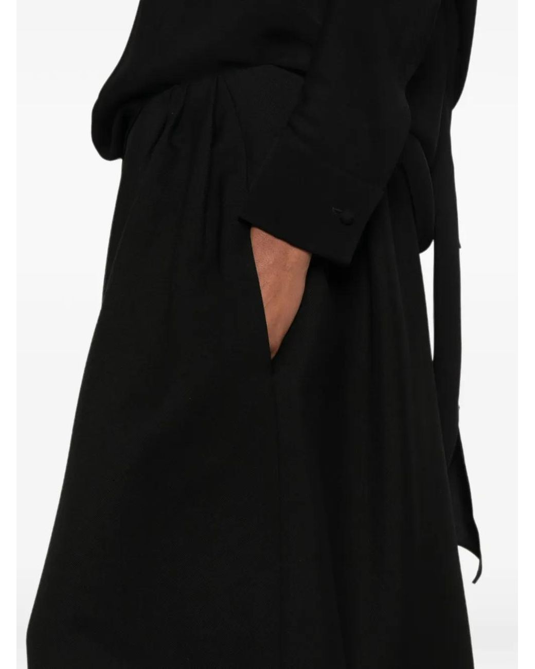 The Row Black Fauna Shorts