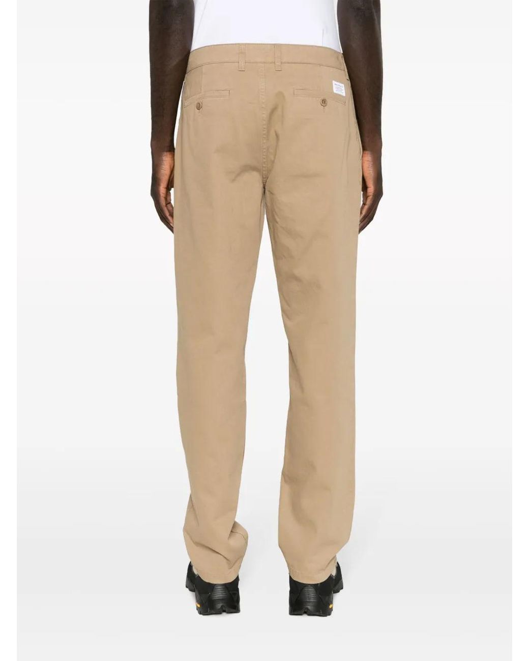 Norse Projects Natural Aros Straight-Leg Organic-Cotton Chinos for men