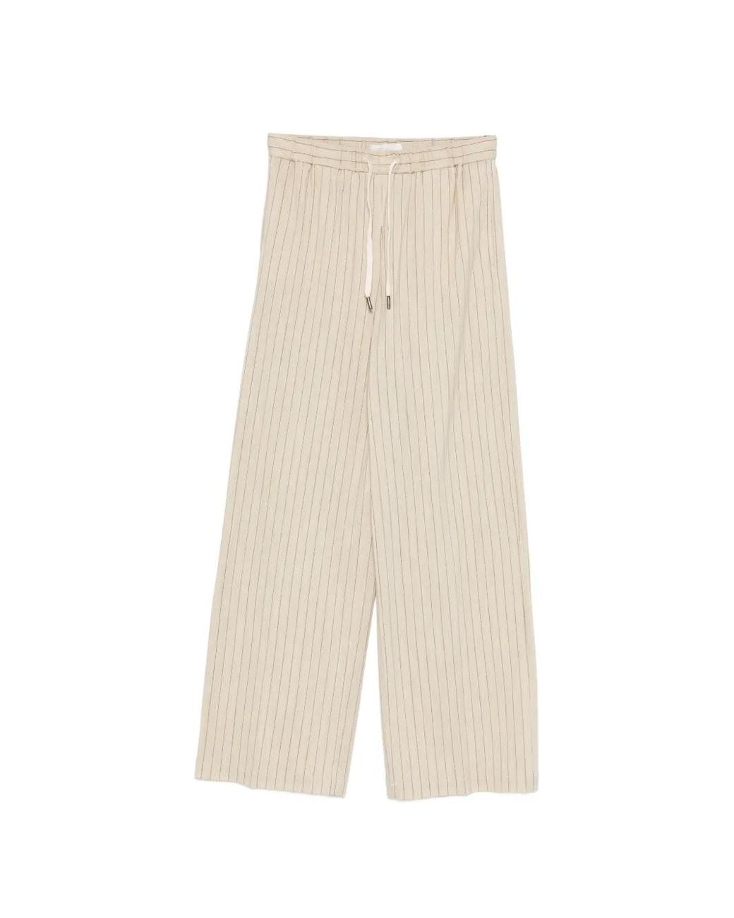 Circolo 1901 White Pantalon À Rayures