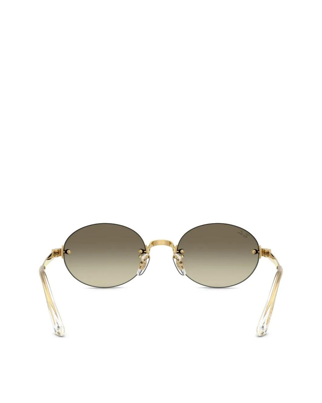Ray-Ban Metallic X A$Ap Rocky Oval Sunglasses