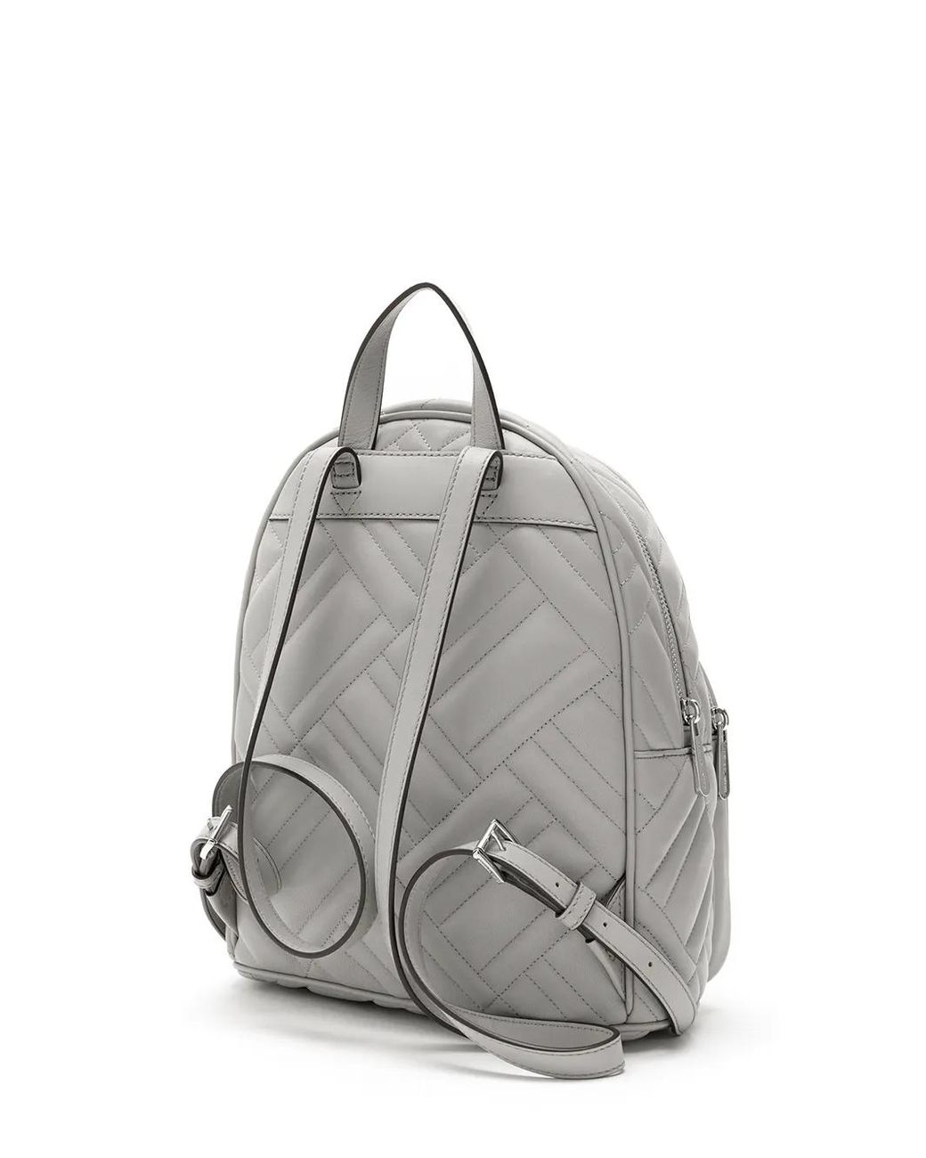 MICHAEL Michael Kors Gray Abbey Medium Backpack