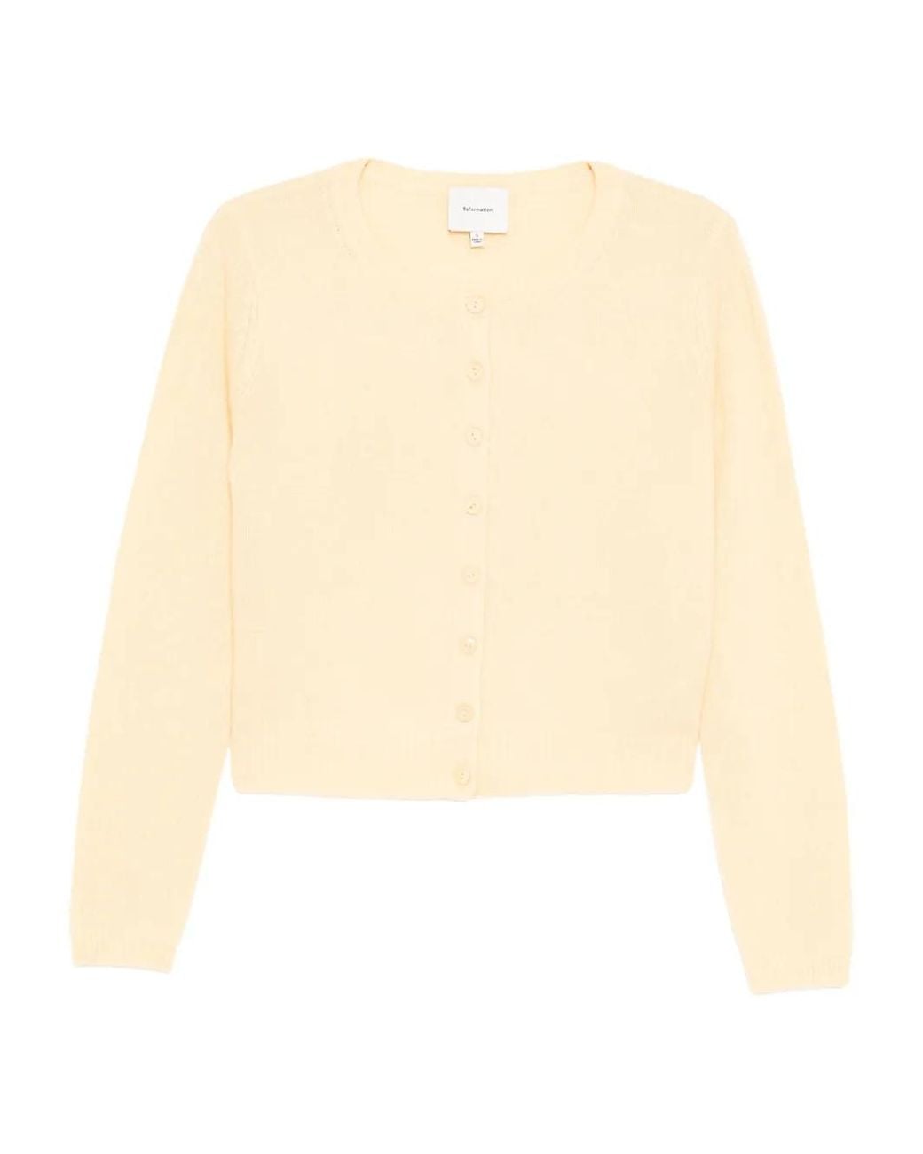 Reformation Clara Vest in het Natural