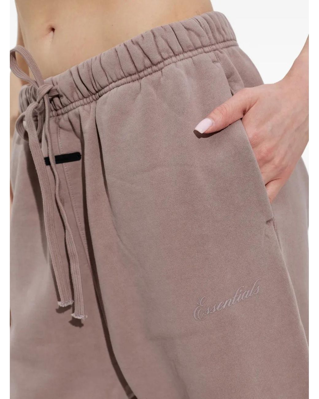 Fear Of God Natural Essentials Drawstring-Waist Track Pants