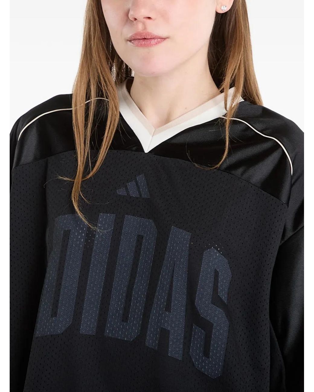 Adidas Black T-Shirt Stadium En Mesh
