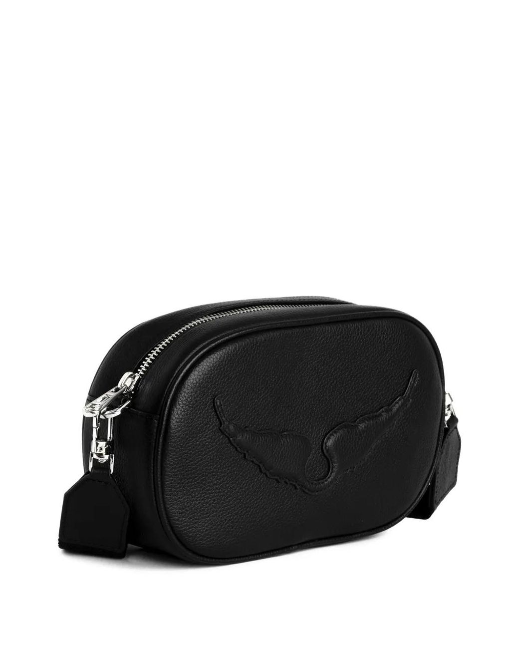 Zadig & Voltaire Black Rock With You Cross Body Bag