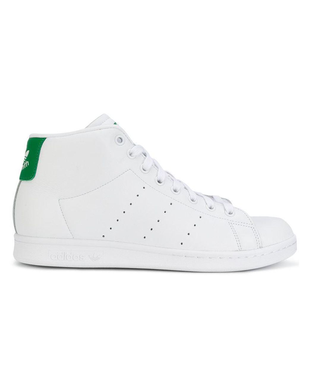 adidas Stan Smith Mid Sneakers in White for Men | Lyst Canada
