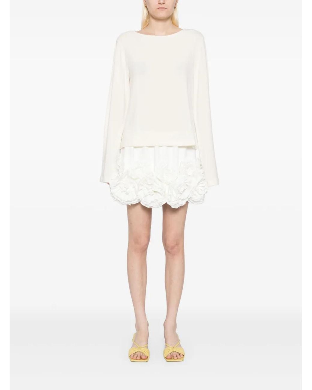 Reformation White Eternity Top