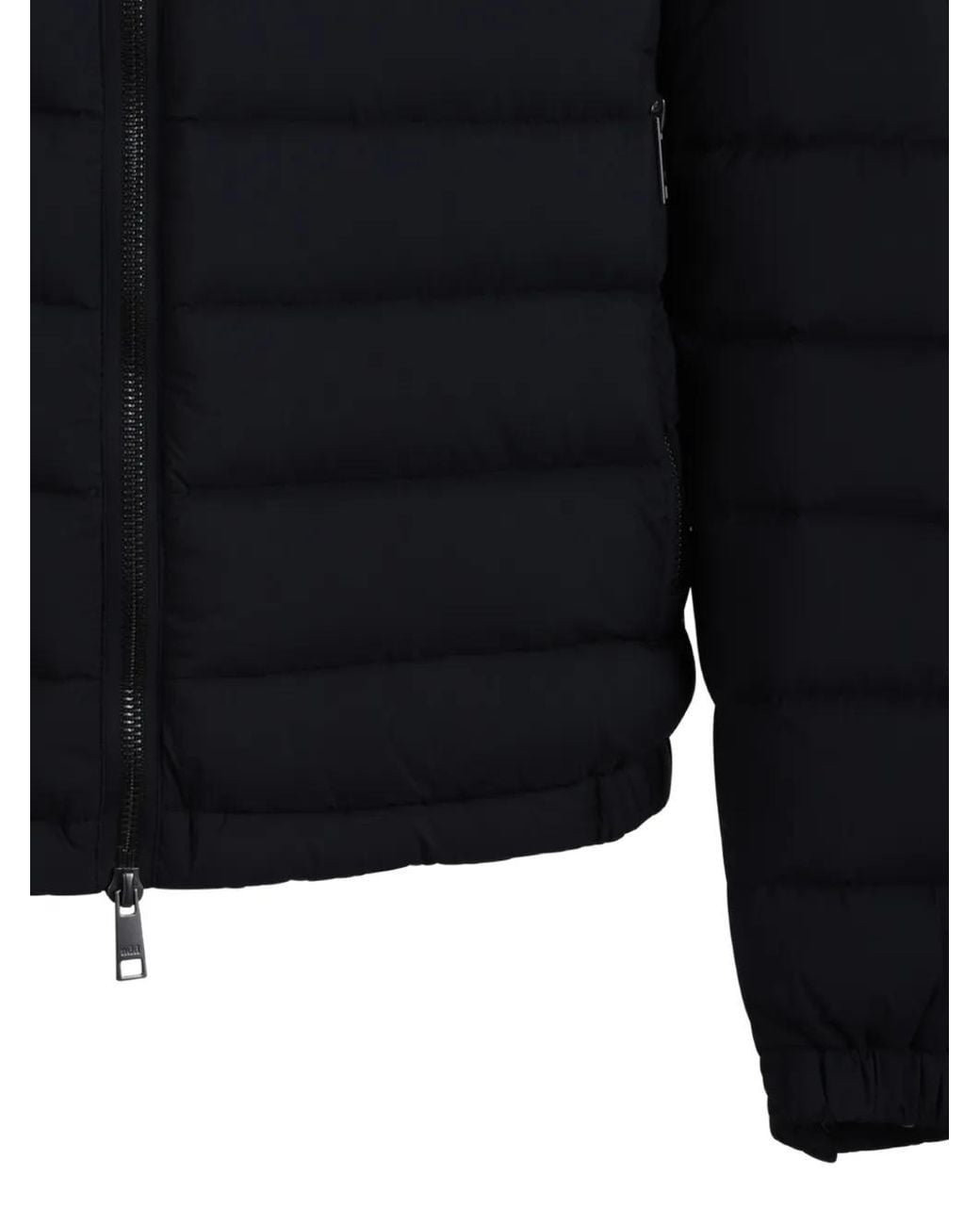 Add Blue Quilted Zip-Up Jacket for men