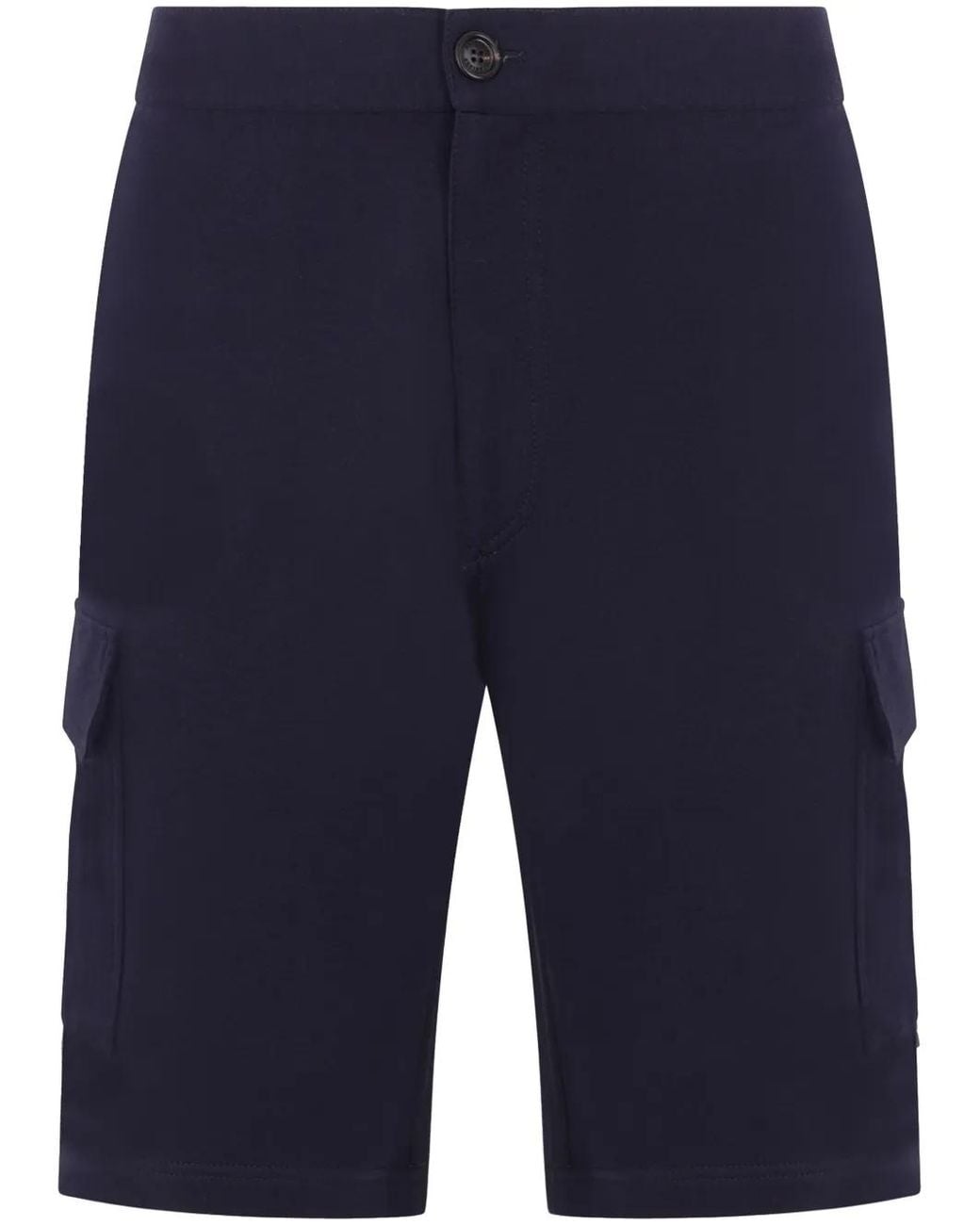 Brunello Cucinelli Blue Casual Shorts for men