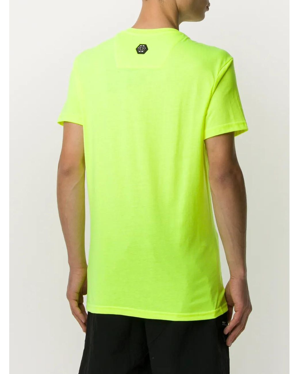Philipp Plein Green Logo T-Shirt for men