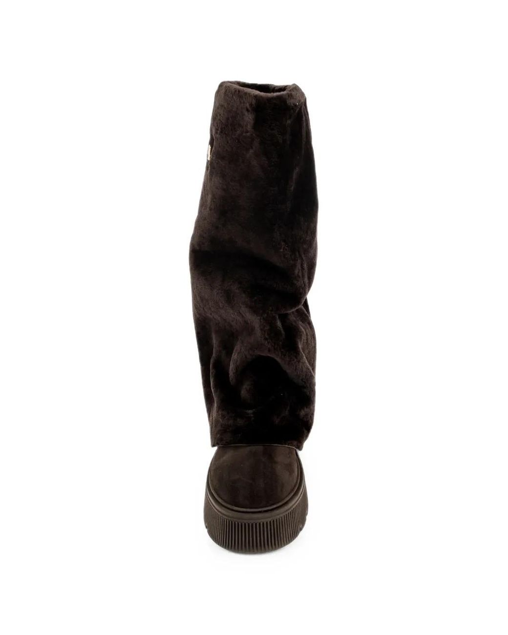 Bogner Black Turin Faux-Fur Boots