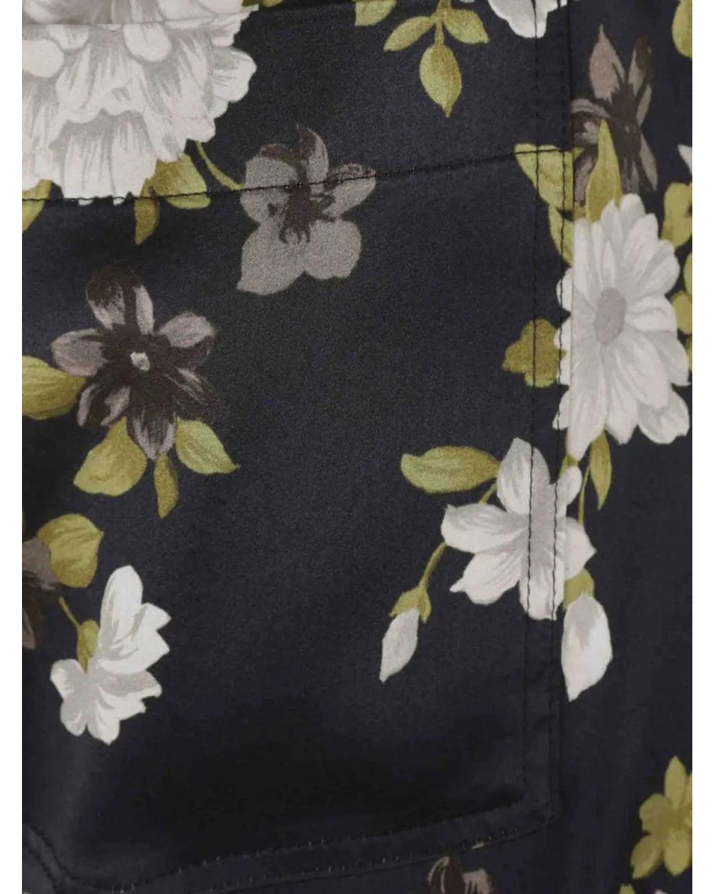 Tom Ford Gray Floral-Print Pajamas Trousers
