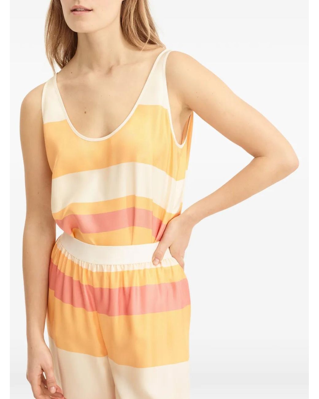 Top Sorbets A Righe di Eres in Multicolor