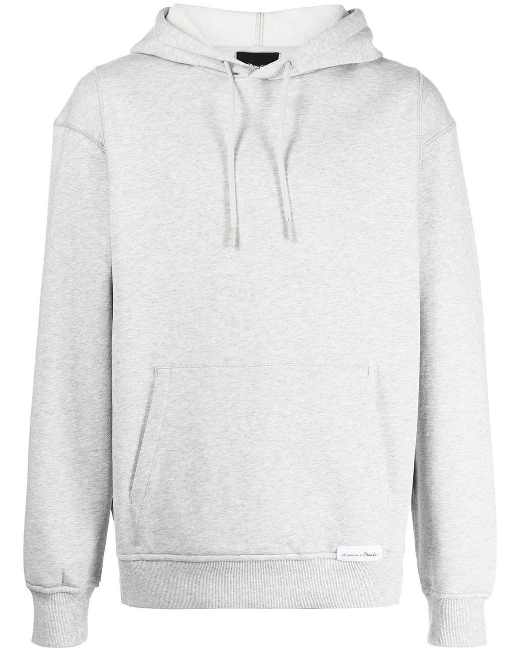 3.1 Phillip Lim White Everyday Terrycloth Hoodie for men