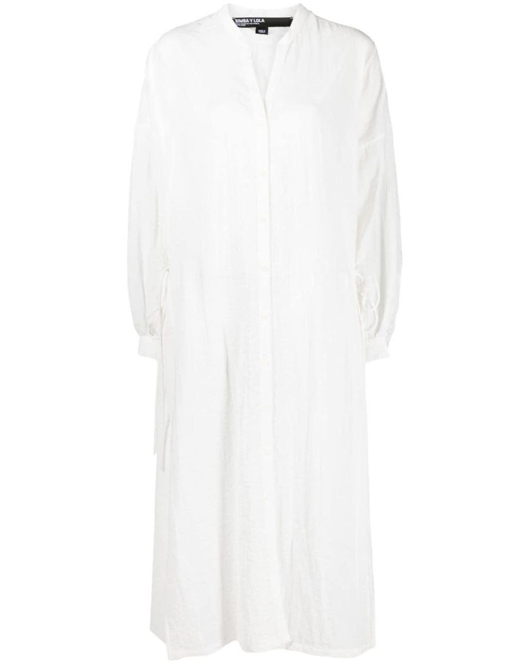 BIMBA Y LOLA, White Women's Midi Dress