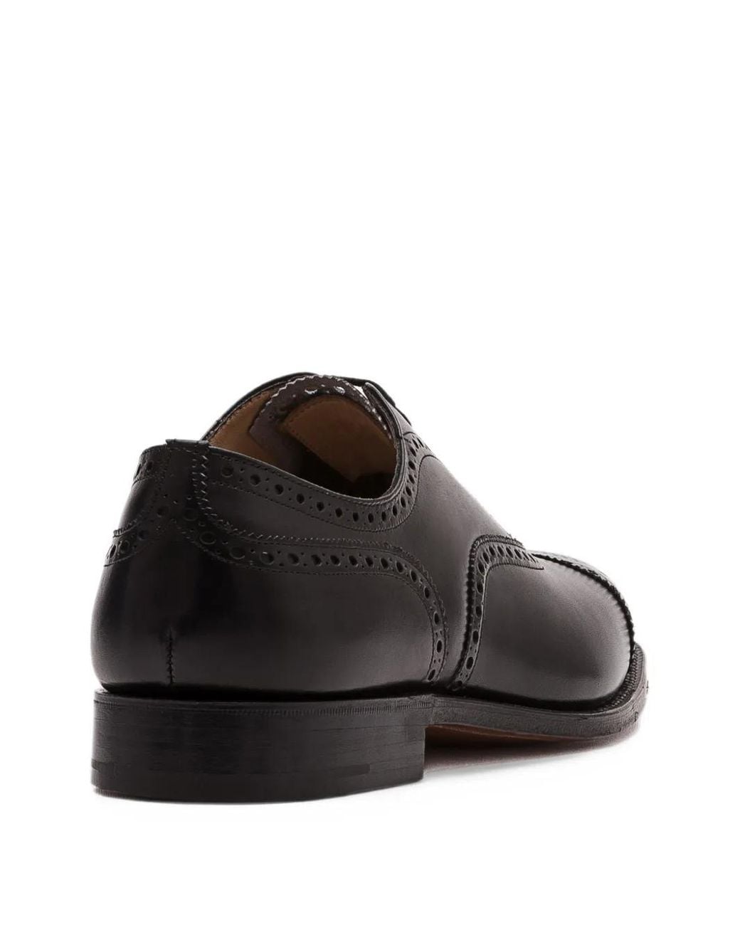 Church's Black Diplomat Leather Oxford Shoes for men