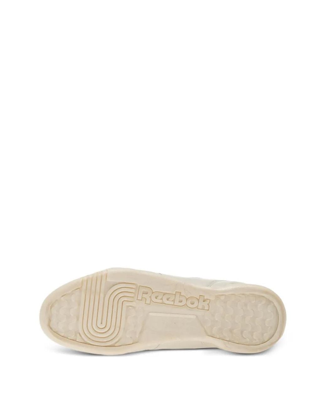 Reebok White Workout Plus Sneakers