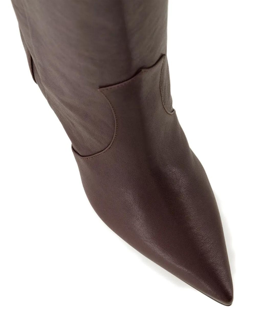 IRO Brown Stiefel Mit Spitzer Kappe