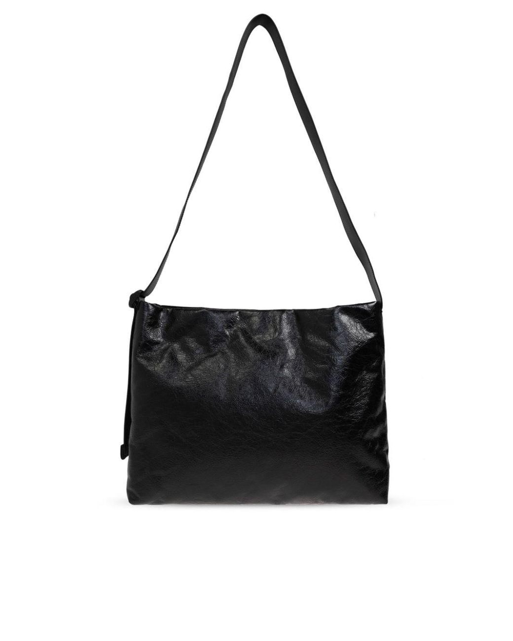 Balenciaga ブラック スモール Monaco East-West バッグ Men's Monaco East-west Hobo Bag Small in Black | Balenciaga US
