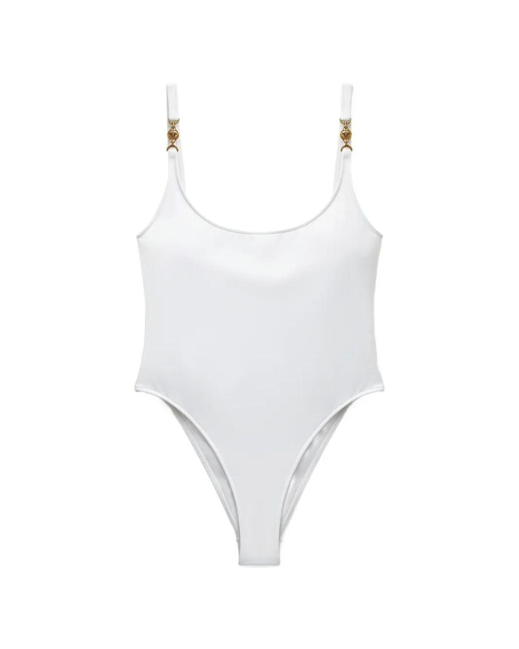 Versace White One-Piece Swimsuit