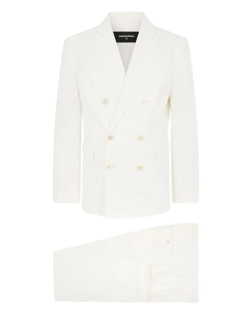 DSquared² White Casablanca Suit for men