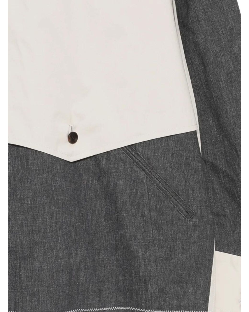 CROQUIS Natural Colour-Block Jacket for men