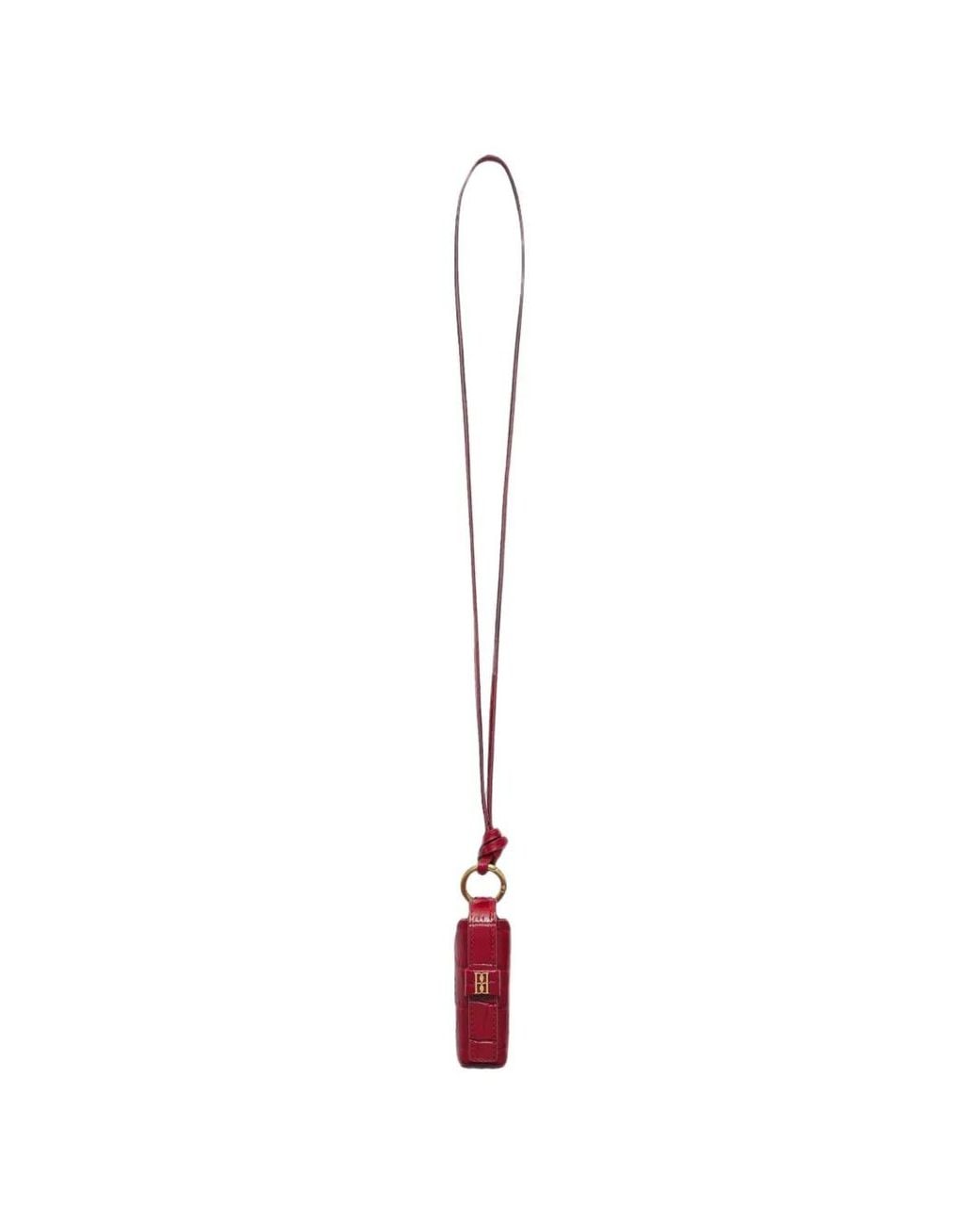 By Malene Birger White Collier Vera À Effet Peau De Crocodile