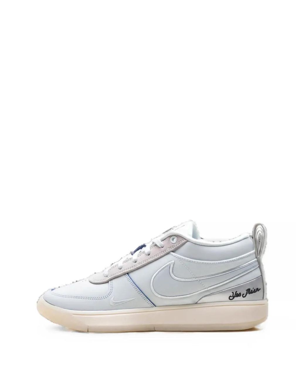 Nike White Book 1 Moss Point Sneakers for men