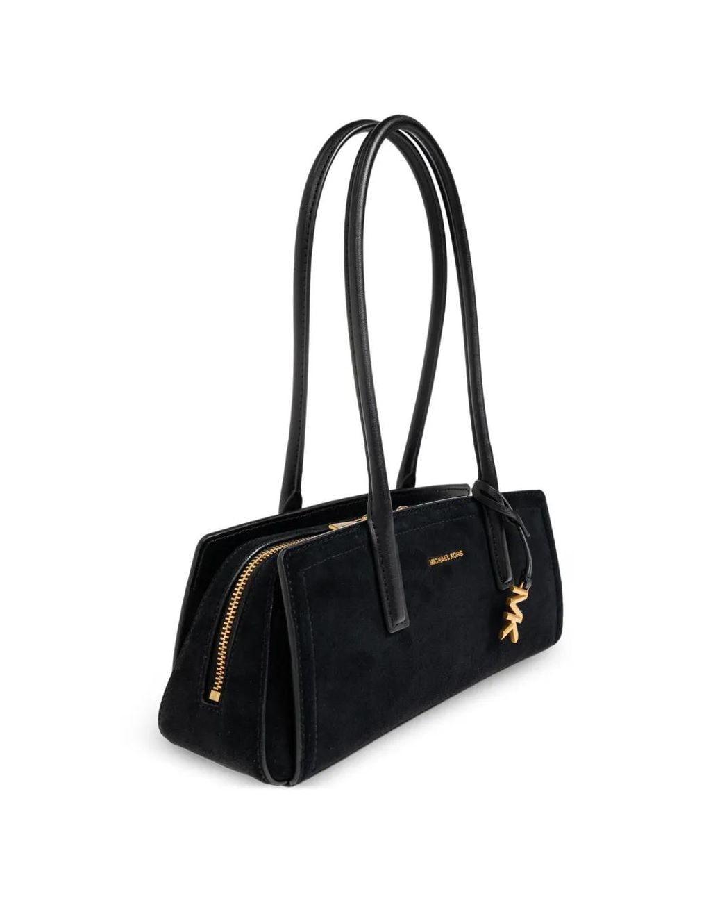 MICHAEL Michael Kors Black Sac Porté Épaule En Daim Laila