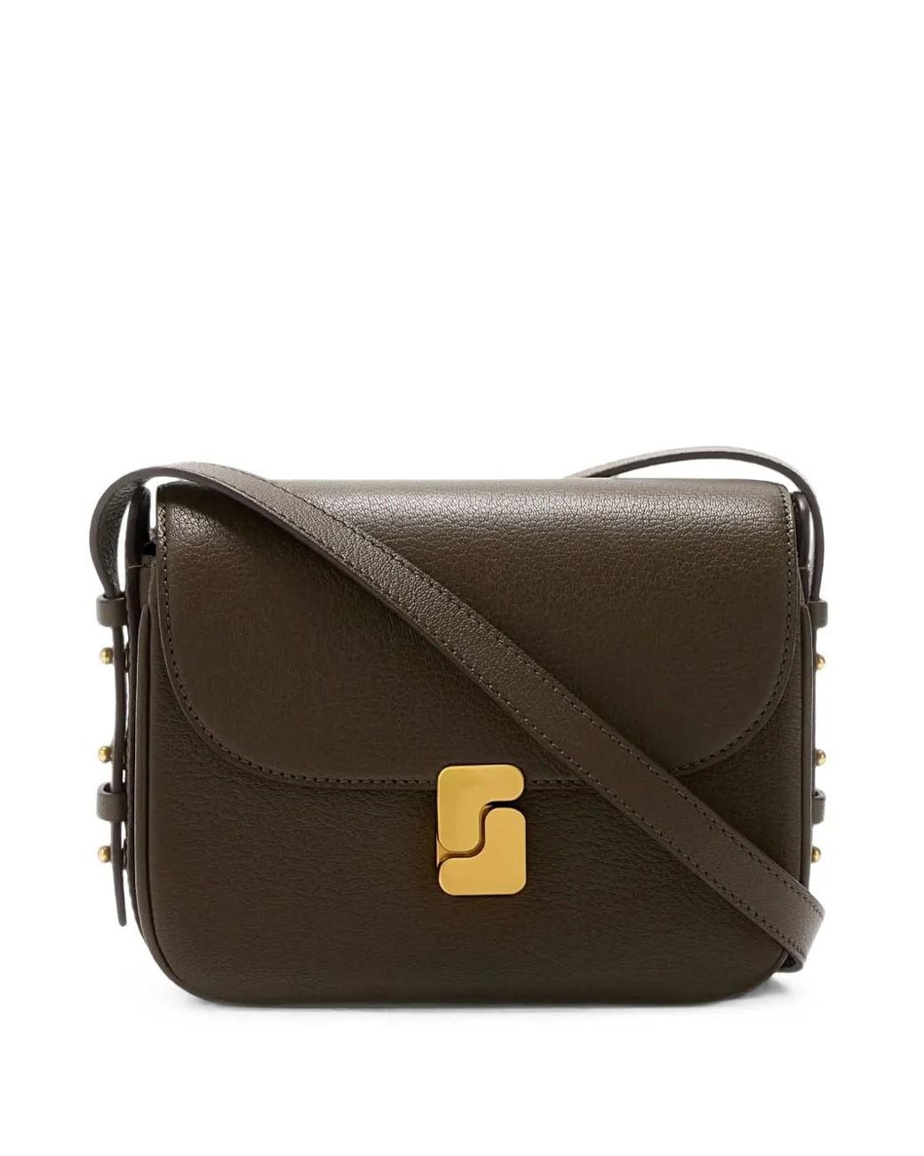 Soeur Black Belli Leather Shoulder Bag