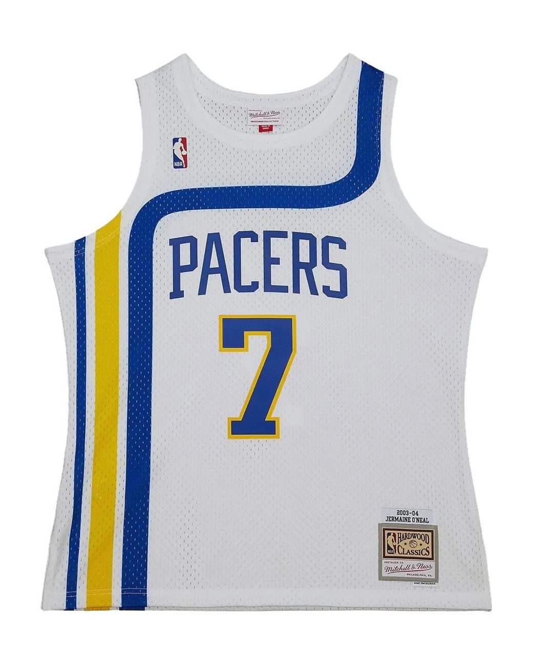 Mitchell & Ness Blue X Nba Jermaine O'Neal Indiana Pacers 2003-04 Jersey for men
